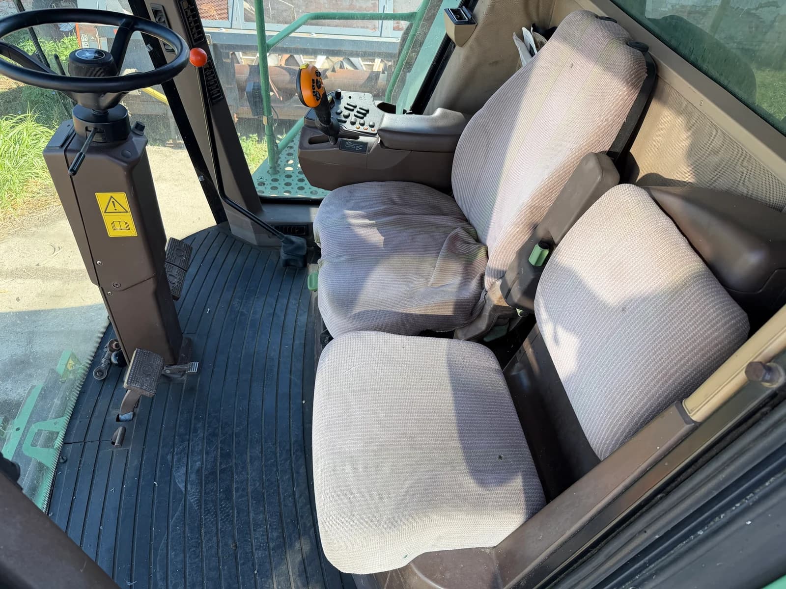 John Deere 9660 WTS – ClimaTrak fülke és CommandARM kezelés