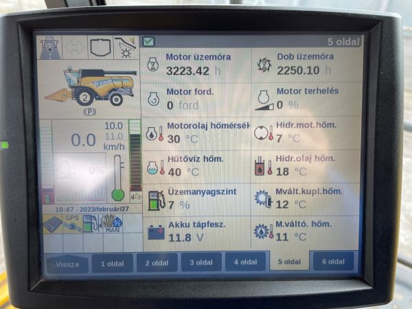 New Holland CX8.80 kombájn - Image 25